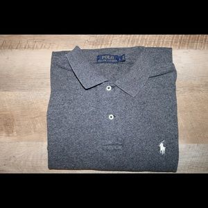 Men’s Ralph Lauren Charcoal Blend Polo (L)